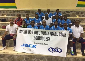 TSL/ JACK - Proudly sponsored the Roche Bon Dieu Volleyball Club In Rodrigues.